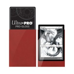 PRO-Gloss Red Deck Protector Sleeves Standard (50)