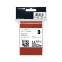 PRO-Gloss Red Deck Protector Sleeves Standard (50)