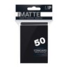 PRO-Matte Black Deck Protector Sleeves Standard (50)