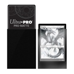 PRO-Matte Black Deck Protector Sleeves Standard (50)