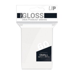 PRO-Gloss White Deck Protector Sleeves Small (60)