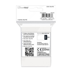 PRO-Gloss White Deck Protector Sleeves Small (60)