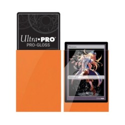 PRO-Gloss Orange Deck Protector Sleeves Small (60)