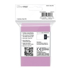 PRO-Gloss Pink Deck Protector Sleeves Small (60)