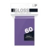 PRO-Gloss Purple Deck Protector Sleeves Small (60)