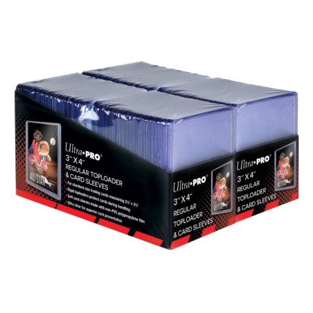 Toploader Regular 35pt & Soft Penny Sleeves Bundle (200)