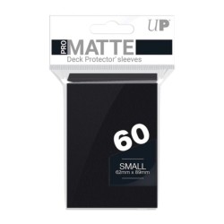 PRO-Matte Black Deck Protector Sleeves Small (60)