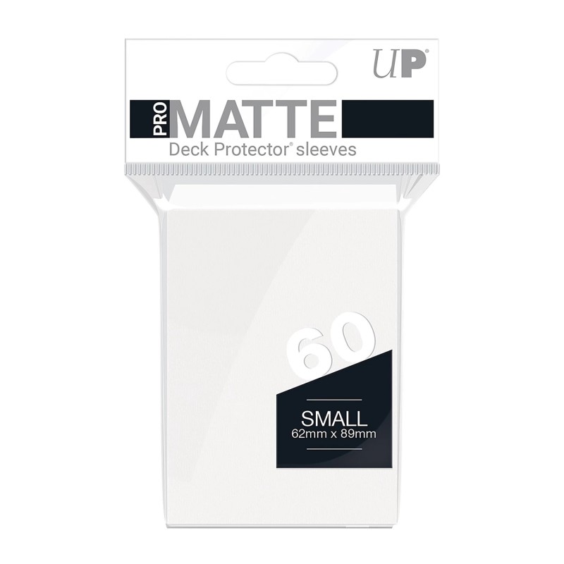 PRO-Matte White Deck Protector Sleeves Small (60)