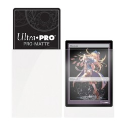 PRO-Matte White Deck Protector Sleeves Small (60)