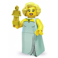 LEGO Minifigure Serie 9 71000 Diva di Hollywood