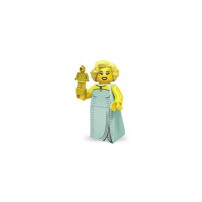 LEGO Minifiguren Serie 9 71000 Hollywood-Starlet