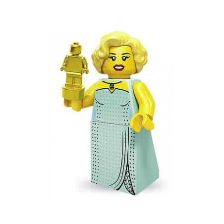 LEGO Minifigure Serie 9 71000 Diva di Hollywood