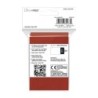 PRO-Matte Red Deck Protector Sleeves Small (60)