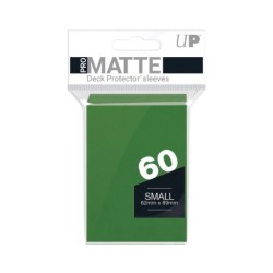 PRO-Matte Green Deck Protector Sleeves Small (60)
