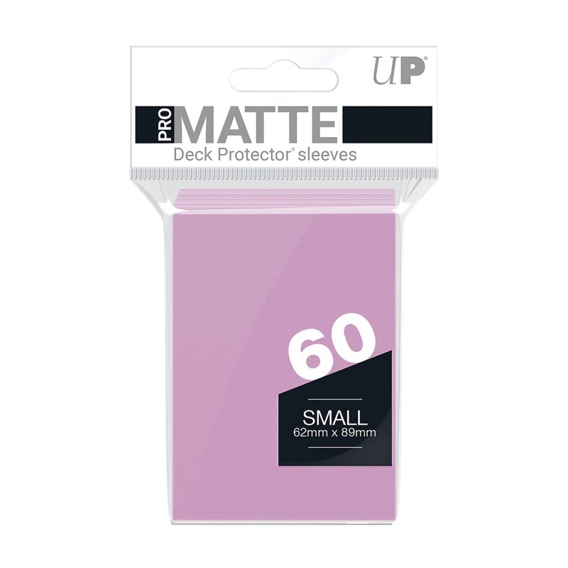 PRO-Matte Pink Deck Protector Sleeves Small (60)
