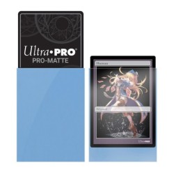 PRO-Matte Light Blue Deck Protector Sleeves Small (60)