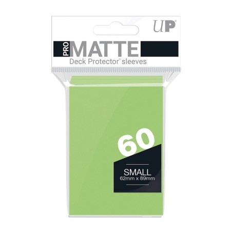 PRO-Matte Lime Green Deck Protector Sleeves Small (60)