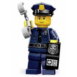 LEGO Minifiguren Serie 9 71000 Polizist