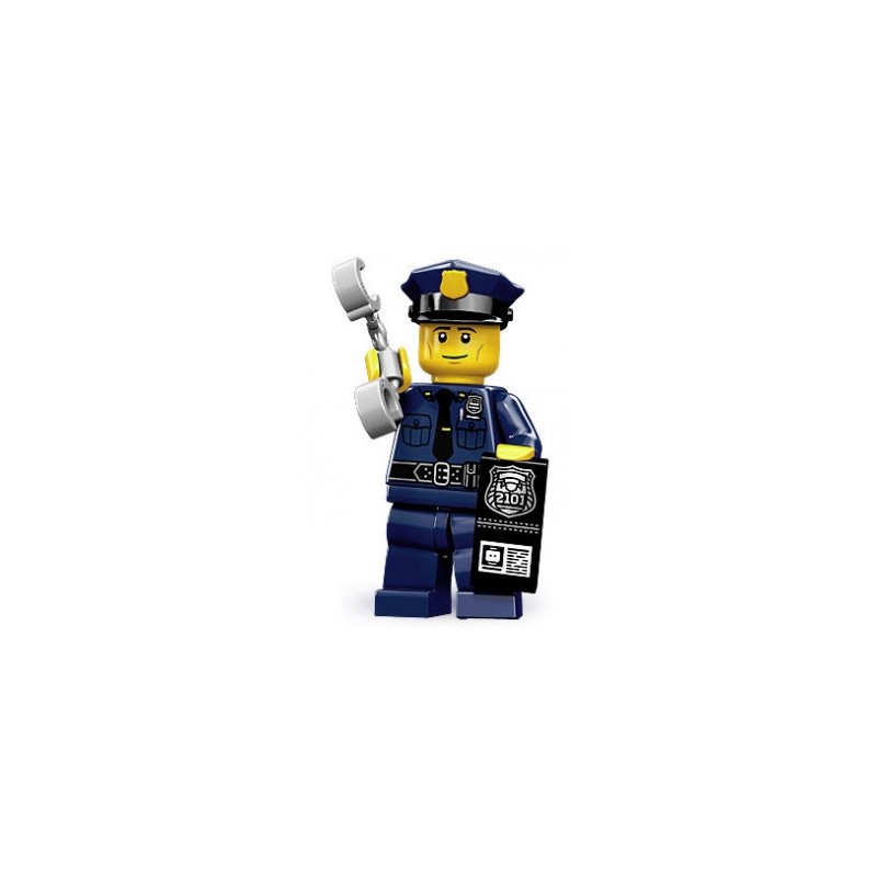 LEGO Minifigure Serie 9 71000 Poliziotto