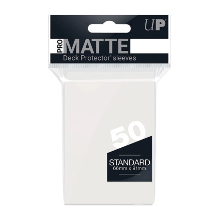 PRO-Matte Clear Deck Protector Sleeves Standard (50)