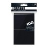 PRO-Matte Black Deck Protector Sleeves Standard (100)