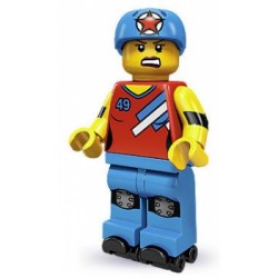 LEGO Minifiguren Serie 9 71000 Rollschuh-Mädchen