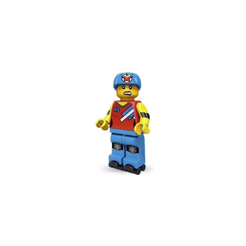 LEGO Minifiguren Serie 9 71000 Rollschuh-Mädchen