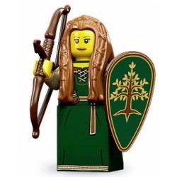LEGO Minifigure Serie 9 71000 Ragazza della foresta
