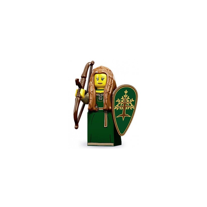 LEGO Minifigure Serie 9 71000 Ragazza della foresta