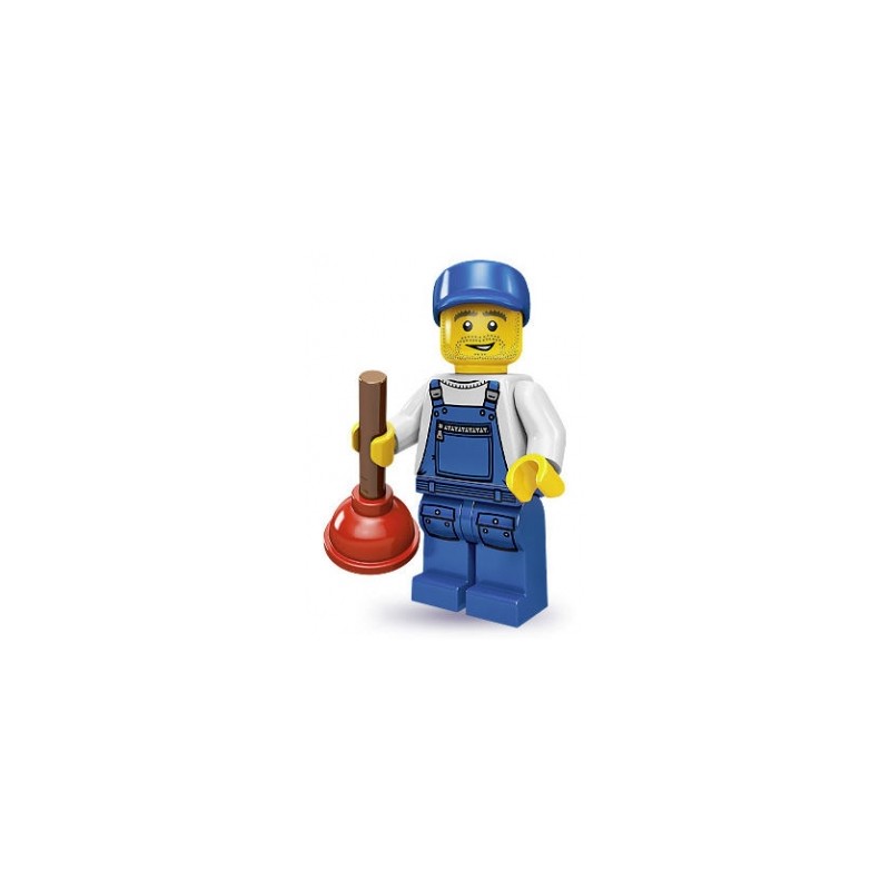 LEGO Minifiguren Serie 9 71000 Klempner
