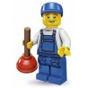 LEGO Minifiguren Serie 9 71000 Klempner