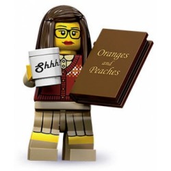 LEGO Minifigure Serie 10 71001 Bibliotecario
