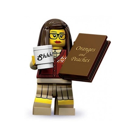 LEGO Minifiguren Serie 10 71001 Bibliothekar
