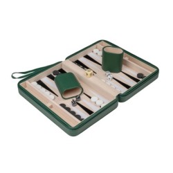Backgammon - Thasos - voyage - similicuir - magnétique