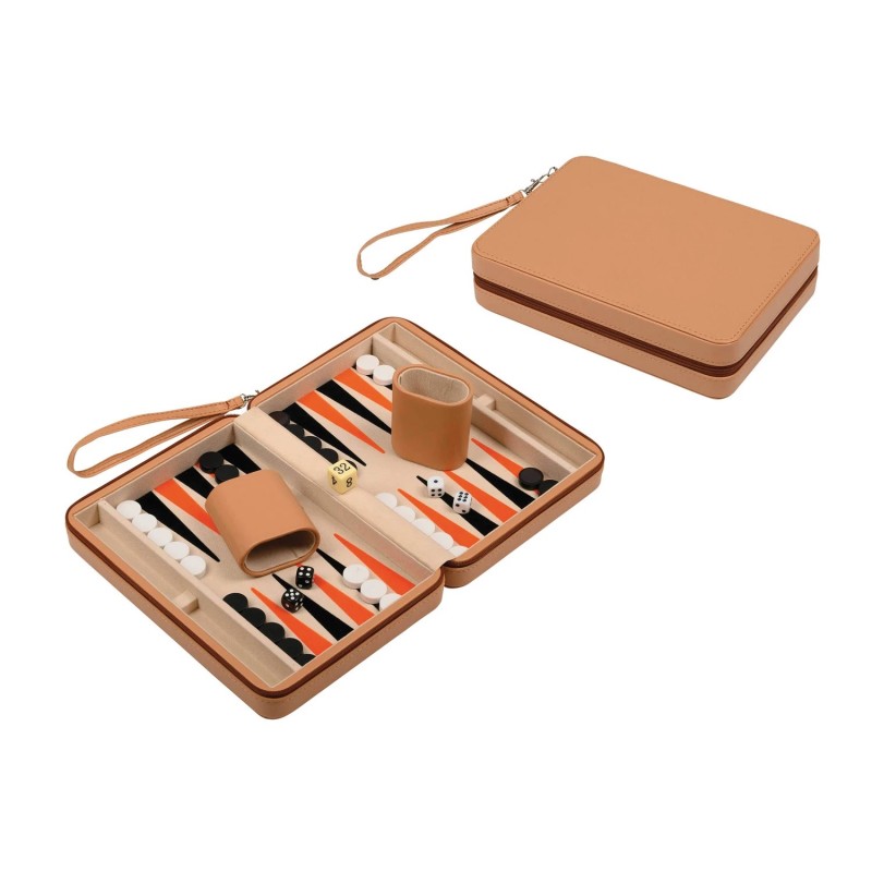 Backgammon Leros, Reise, Kunstleder