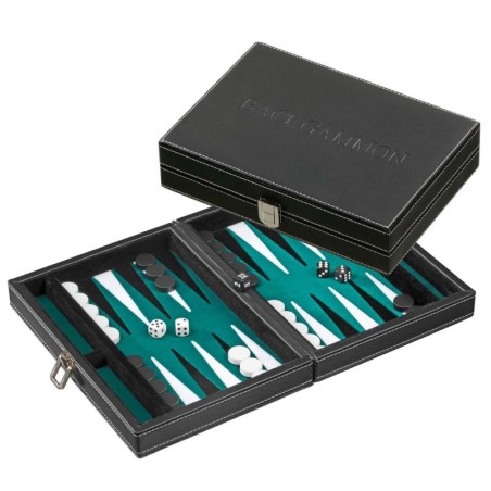 Backgammon vert - Tinos - petit - magnétique