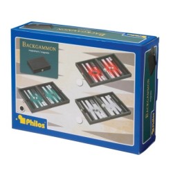 Backgammon vert - Tinos - petit - magnétique