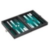 Backgammon vert - Tinos - petit - magnétique