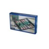 Backgammon grün, Turnier, Kunstleder