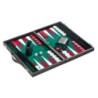 Backgammon verde - medio - similpelle