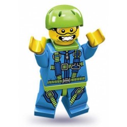 LEGO Minifiguren Serie 10 71001 Fallschirmspringer