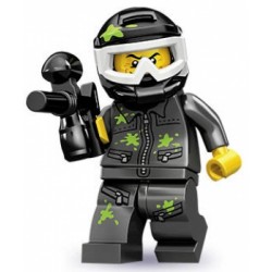 LEGO Minifiguren Serie 10 71001 Paintballspieler