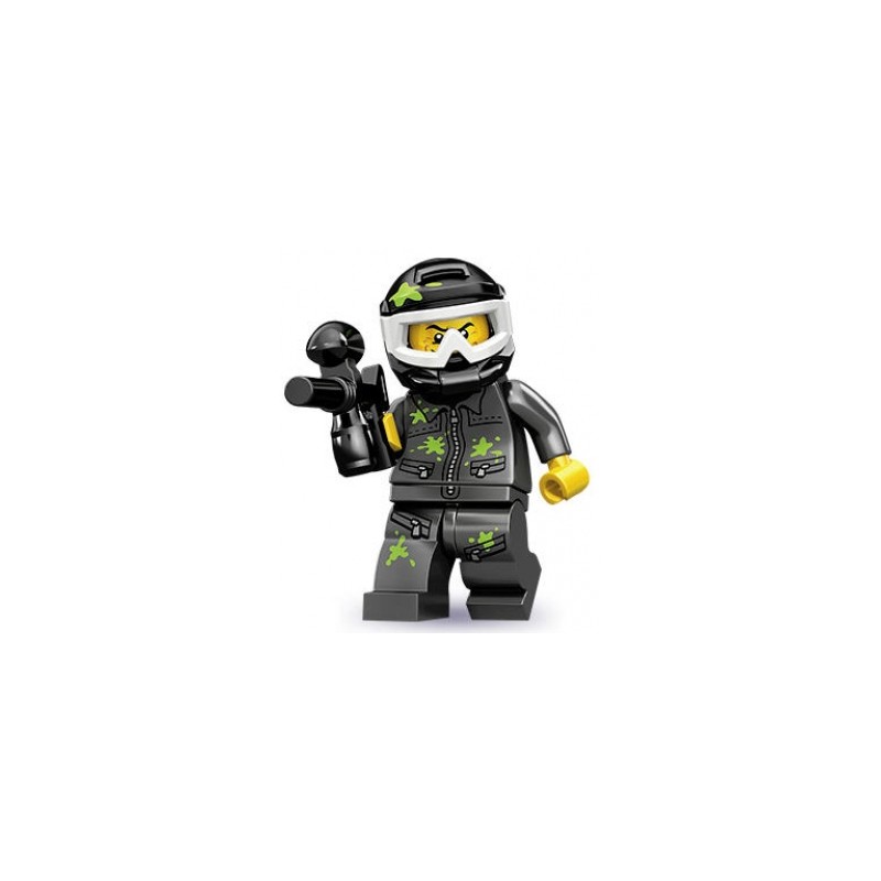LEGO Minifiguren Serie 10 71001 Paintballspieler