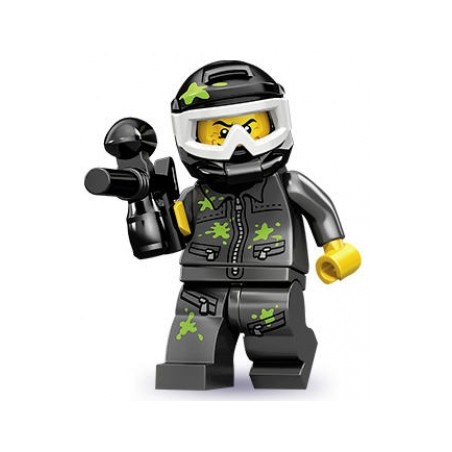 LEGO Minifigure Serie 10 71001 Giocatore di paintball