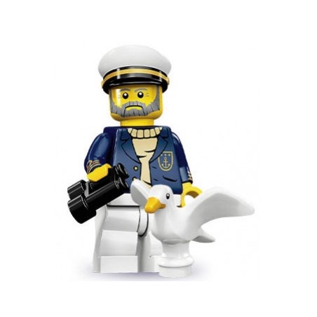 LEGO Minifigure Serie 10 71001 Capitano di barca