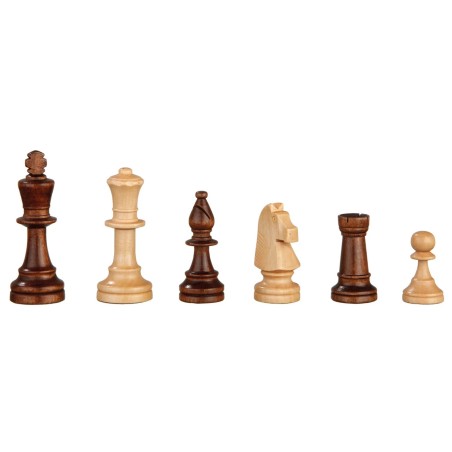 Pezzi degli scacchi - Heinrich VIII - altezza re 90 mm