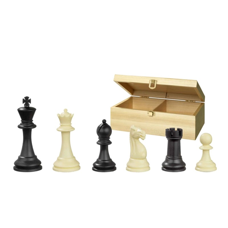 Pezzi degli scacchi - Nerva - altezza re 95 mm, plastica