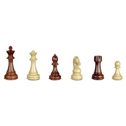 Schachfig. Aurelius, KH 110mm, Kunststoff, braun beige