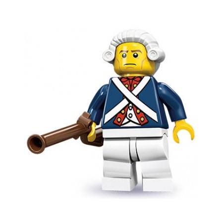 LEGO Minifiguren Serie 10 71001 Revolutionssoldat