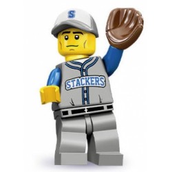 LEGO Minifigure Serie 10 71001 Giocatore di baseball